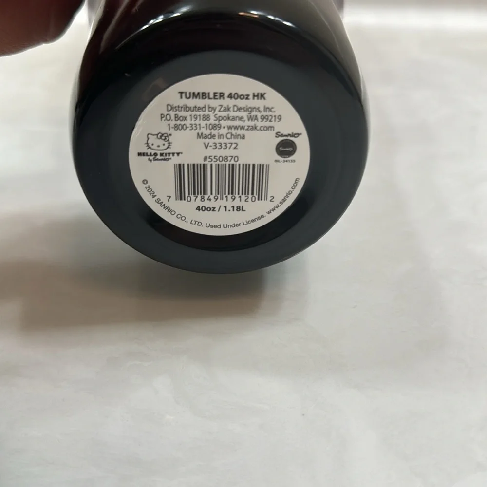 Hello Kitty Halloween Edition Zak! Cup NWOT 40oz Tumbler - Picture 8 of 8